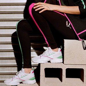 Puma Muse Maia Street Sneakers White-Knockout Pink